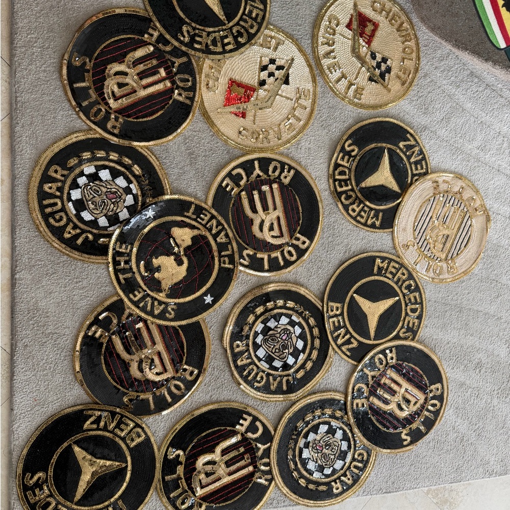 Assorted Large Luxury Car Patches